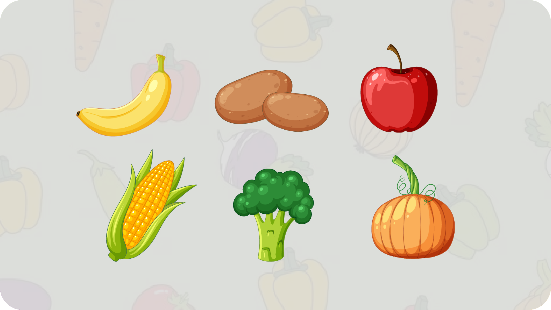 Fruits and Vegetables